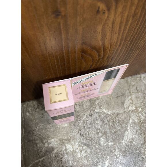TOO FACED Born This Way Matte Foundation SNOW Mini Travel .17 oz 5mL - Picture 4 of 5